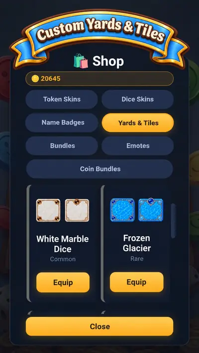 Shop: yards and tiles skins