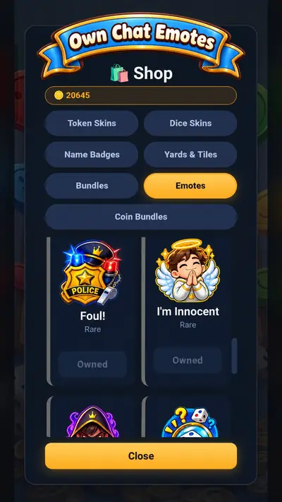 Shop: chat emotes