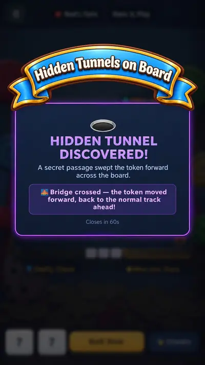 Hidden tunnel discovered